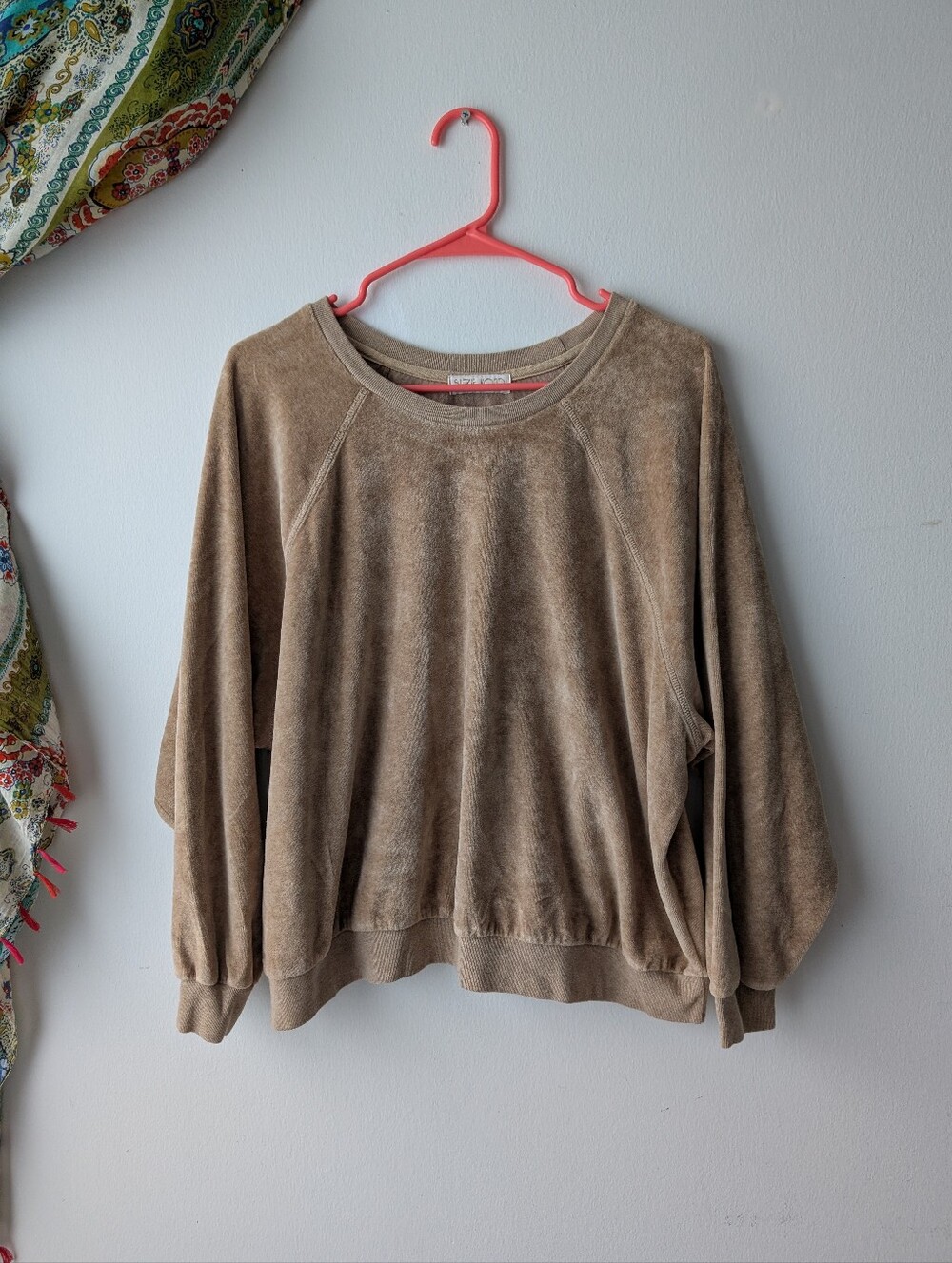 Suzie Kondi Stretch Velour Sweatshirt